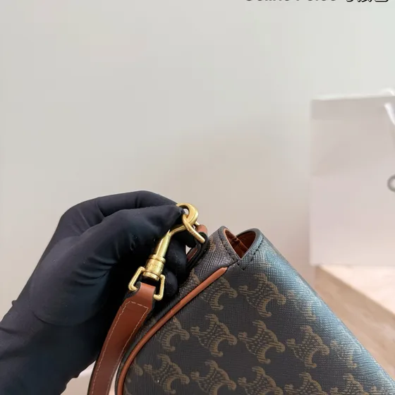 Celine Folco Bag Tan Shoulder Bag