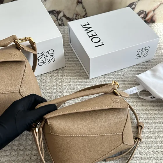 Loewe Puzzle Bag Beige Crossbody