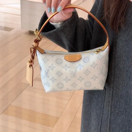 Louis Vuitton Hills Pochette Wit Schoudertas