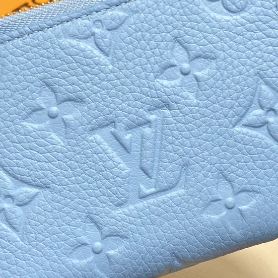 Louis Vuitton Zippy Wallet Light Blue Wallet