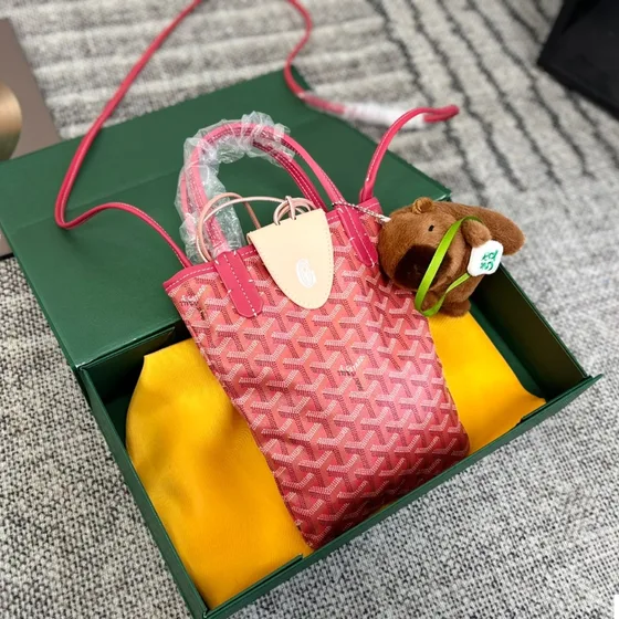 Goyard Poitiers Rosa Shoppertasche