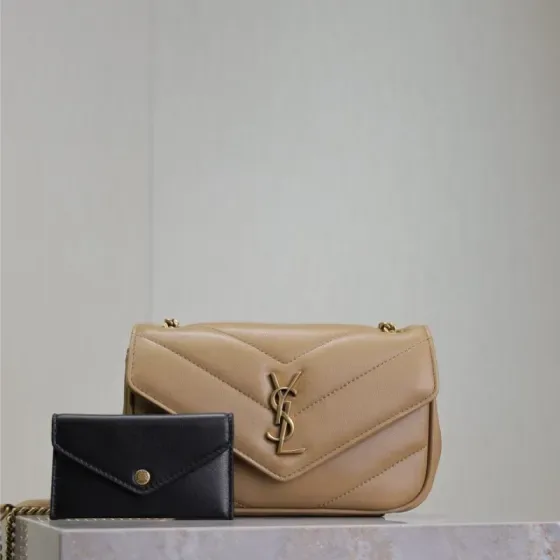 YSL Cassandre Apricot Crossbody