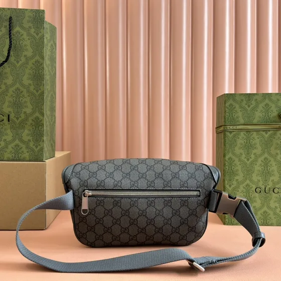 Gucci Ophidia Gg Belt Bag Grau Belt Bag
