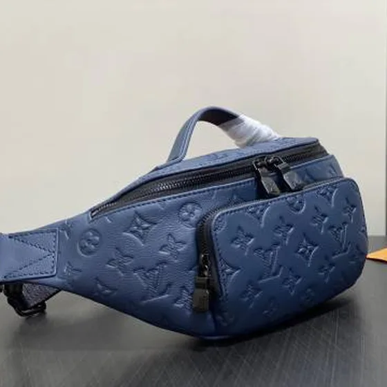 Louis Vuitton M14784 Blue Monogram Shadow 30 x 15 x 8 cm casual