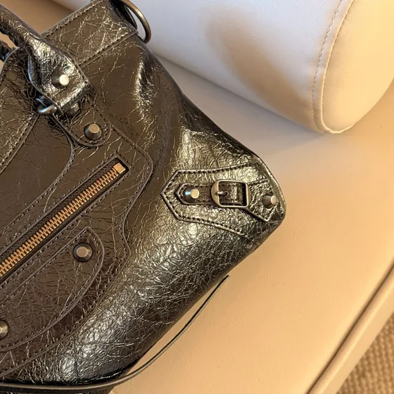 Balenciaga Le City First Black Top Handle