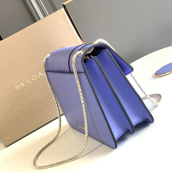 Bvlgari Serpenti Forever Ungu Shoulder Bag