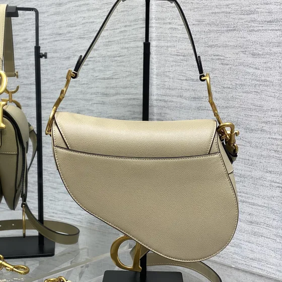 Dior Saddle Bag Bege Bolsa de ombro