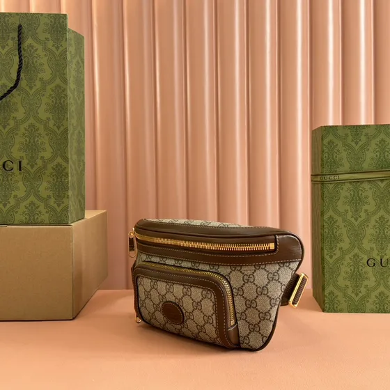 Gucci Gg Retro Belt Bag Beige/Marrón Belt Bag