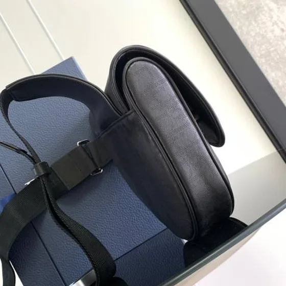 Dior Saddle Bag Black crossbody