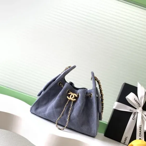Chanel 25 Bag Blue Shoulder Bag