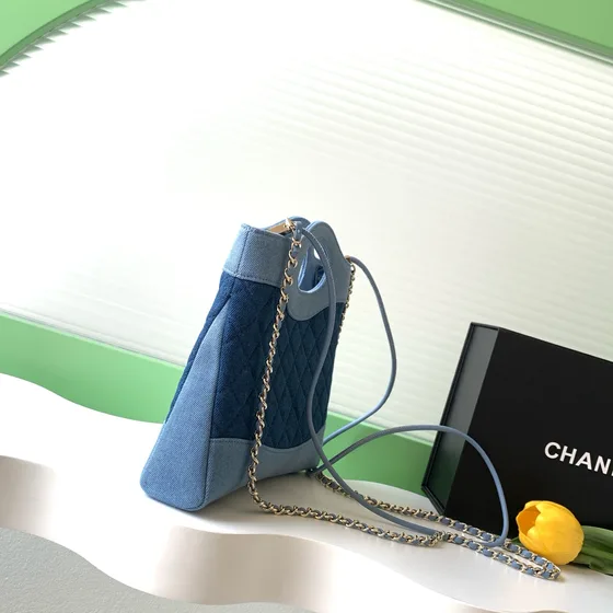 Chanel 31 Bag Blå Kass