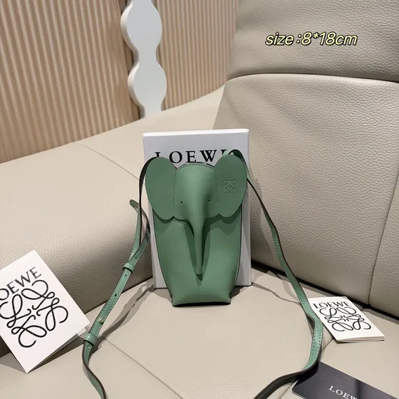 Loewe Elephant Pocket Meerkleurig Crossbody