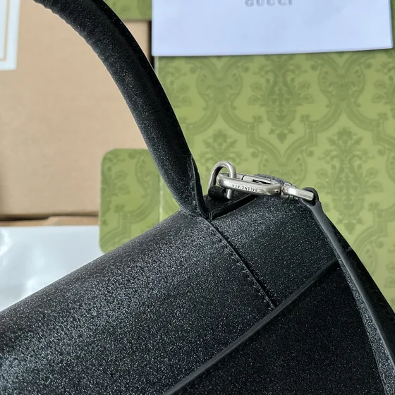 Balenciaga Long Carteira With G Buckle Preto Carteira