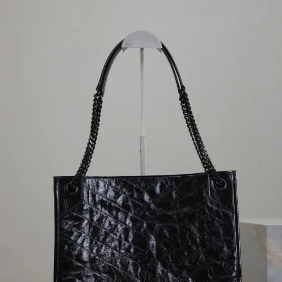 YSL Niki Shopping Tote Black Tote Bag