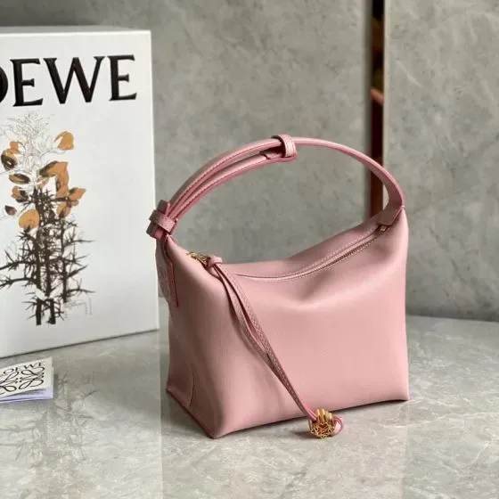 Loewe Cubi Small Hobo Pink Hobo