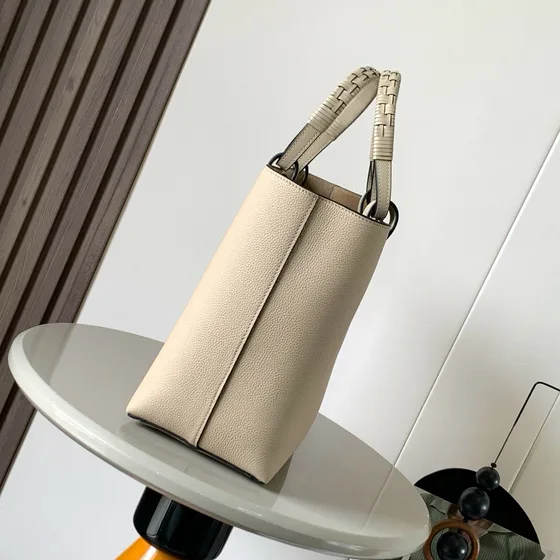 Loewe Anagram Tote Bag Light Beige Top Handle
