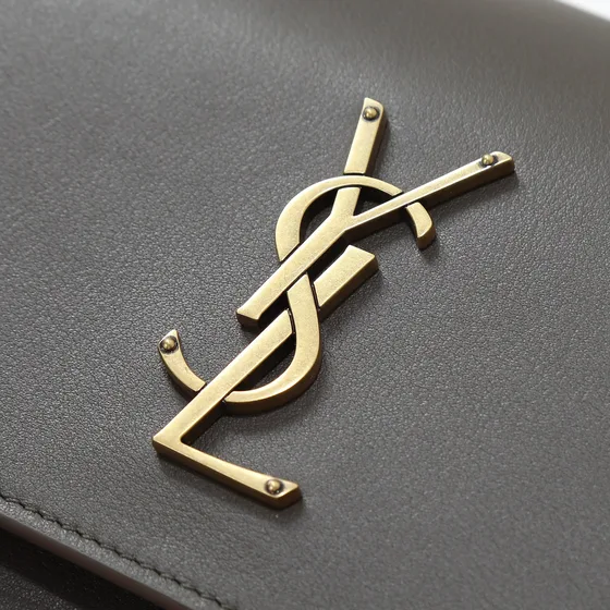 YSL Solferino Satchel Dark Grey Crossbody