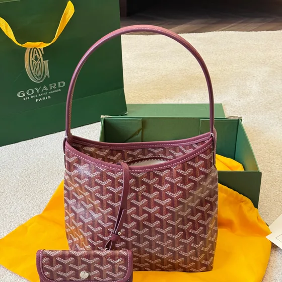 Goyard Boétie Hobo أسود/Tan Hobo
