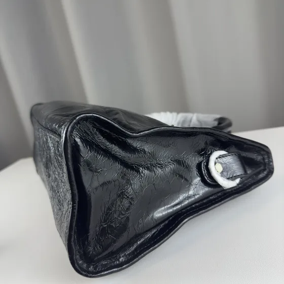 Balenciaga Le City Svart Topphandtag
