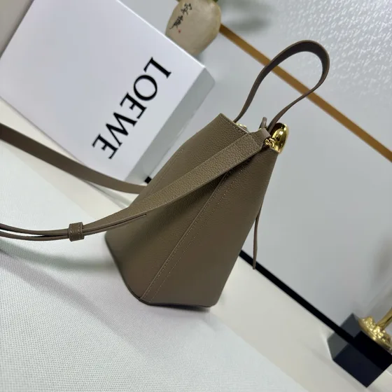Loewe Pebble Pocket Taupe Crossbody