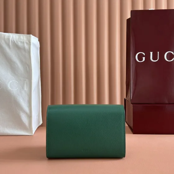 Gucci Dionysus Chain Bag Green Crossbody
