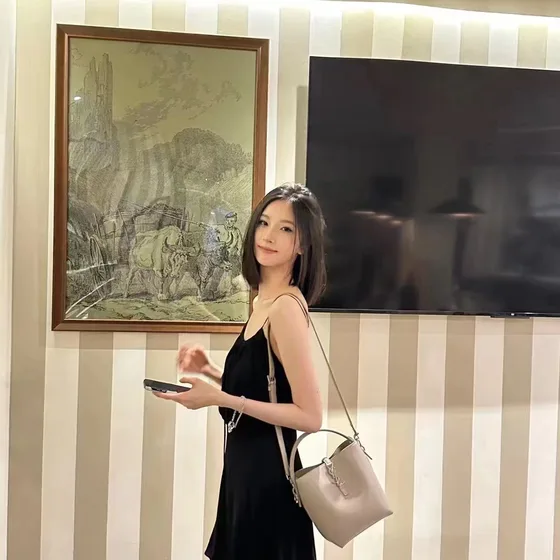 YSL Le 37 Hinkväska Vit Axelväska