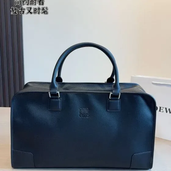 Loewe Amazona Deep Navy Top Handle
