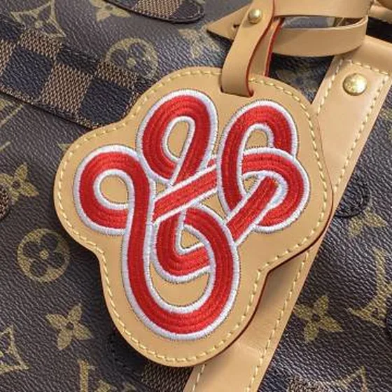 Louis Vuitton Keepall Bandouli re 50 Monogram and Damier สีน้ำตาล 50 travel