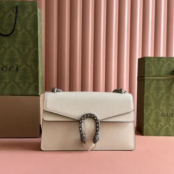 Gucci Dionysus White Shoulder Bag