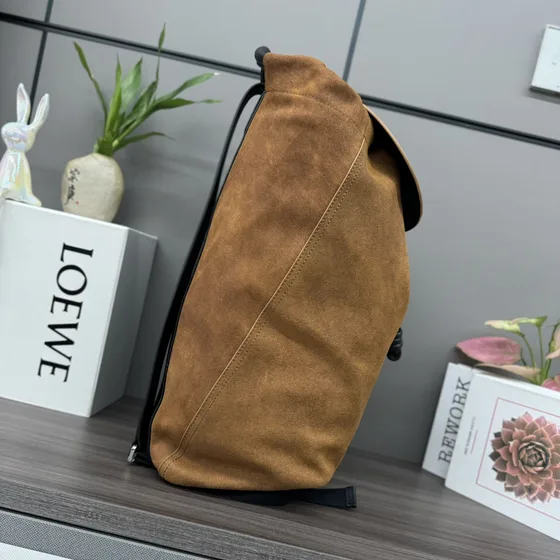 Loewe Flamenco Backpack Brown Backpack
