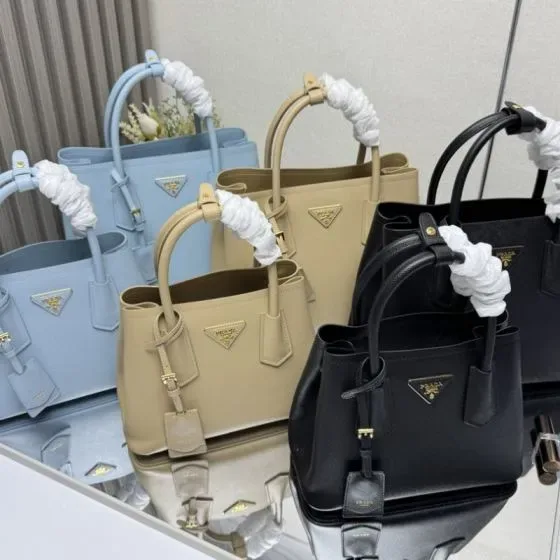 Prada Galleria Saffiano Leather Tote Multi Tote Bag