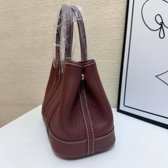 Hermes Garden Party Bordeaux Sac cabas