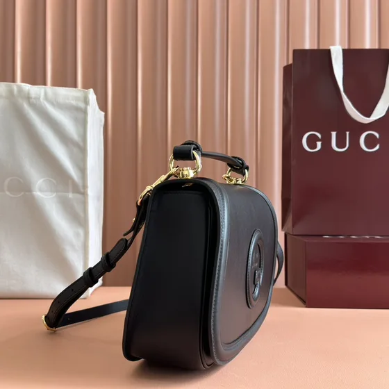 Gucci Gucci Blondie Tophåndtag Bag Sort Tophåndtag