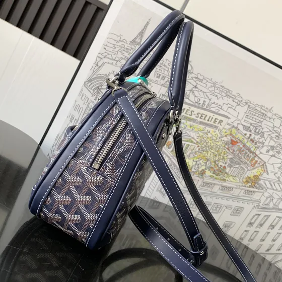 Goyard Saint Jeanne Biru laut Biru Top Handle