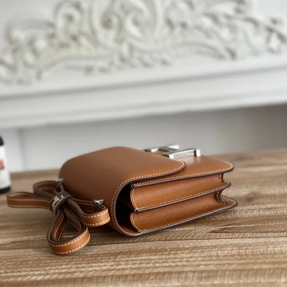 Hermes Constance Marrón Crossbody