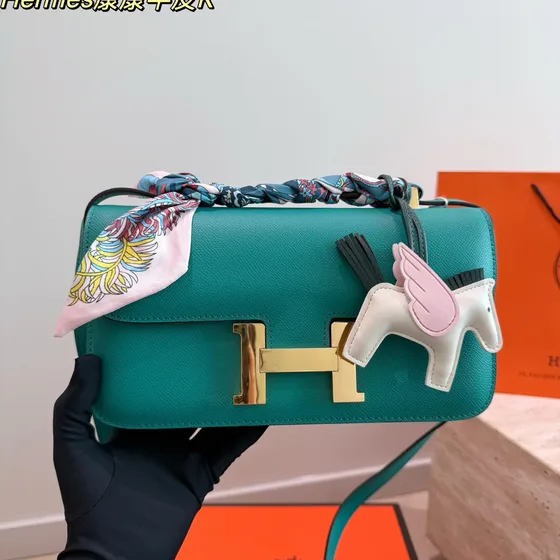 Hermes Constance Etoupe Grey Crossbody