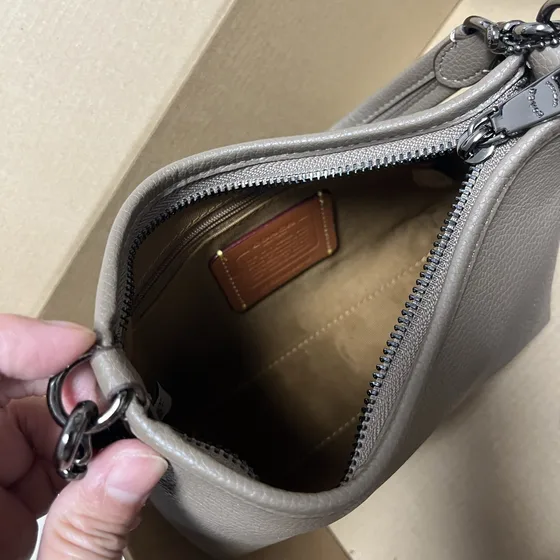 Coach City Mini Crossbody Bag Xám Taupe Shoulder Bag