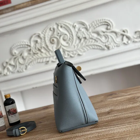 Hermes 24 24 Mini Light Blue Top Handle