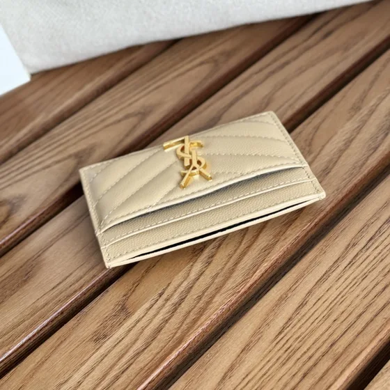 YSL Cassandre Matelassé Card Holder Be Card Holder