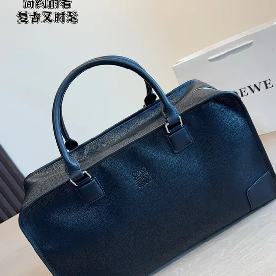 Loewe Amazona Deep Navy Top Handle