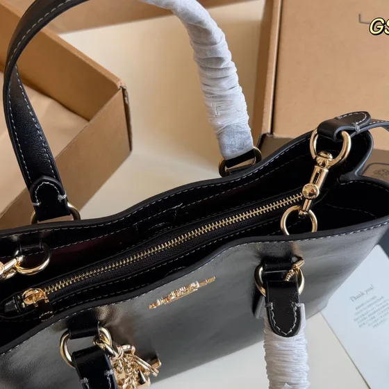 Coach Black Top Handle