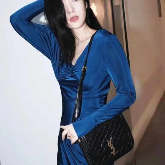 YSL Gaby Borsa a tracolla Nero Crossbody