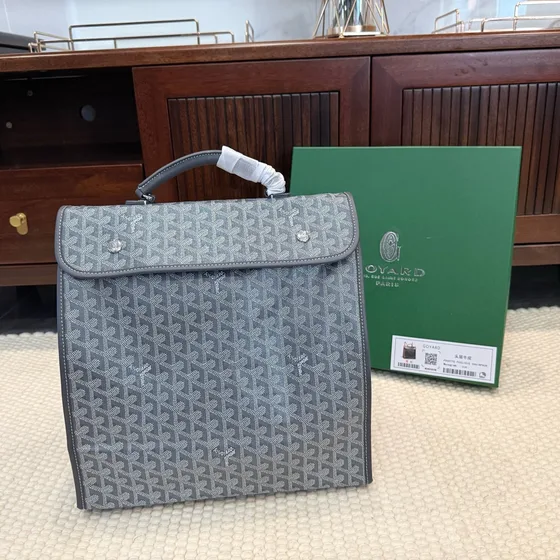 Goyard Saint Léger Sac à dos Gris Sac à dos