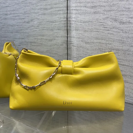 Dior Dior Key Medium Bag أصفر Clutch