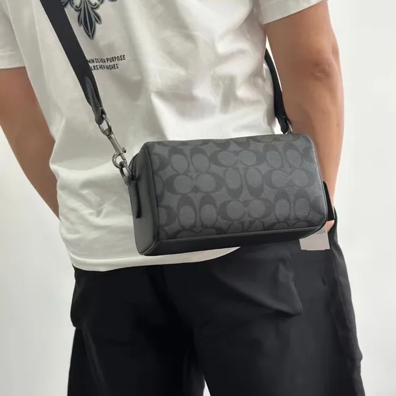 Coach Holden Crossbody Charcoal Siyah Crossbody