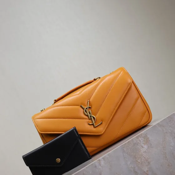 YSL Cassandra Top Handle Bag Orange Top Handle