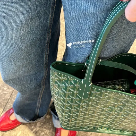 Goyard Anjou Mini Tote Sky Blå 20*10*20 Shoppertasketur