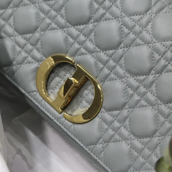 Dior Dior Caro Gray Crossbody