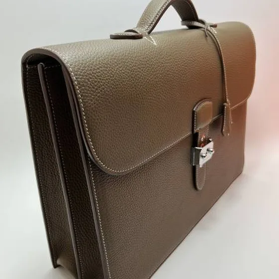 Hermes Briefcase Brown 39cm business