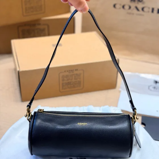 Coach Nolita Barrel Bag Rosa Borsa a spalla